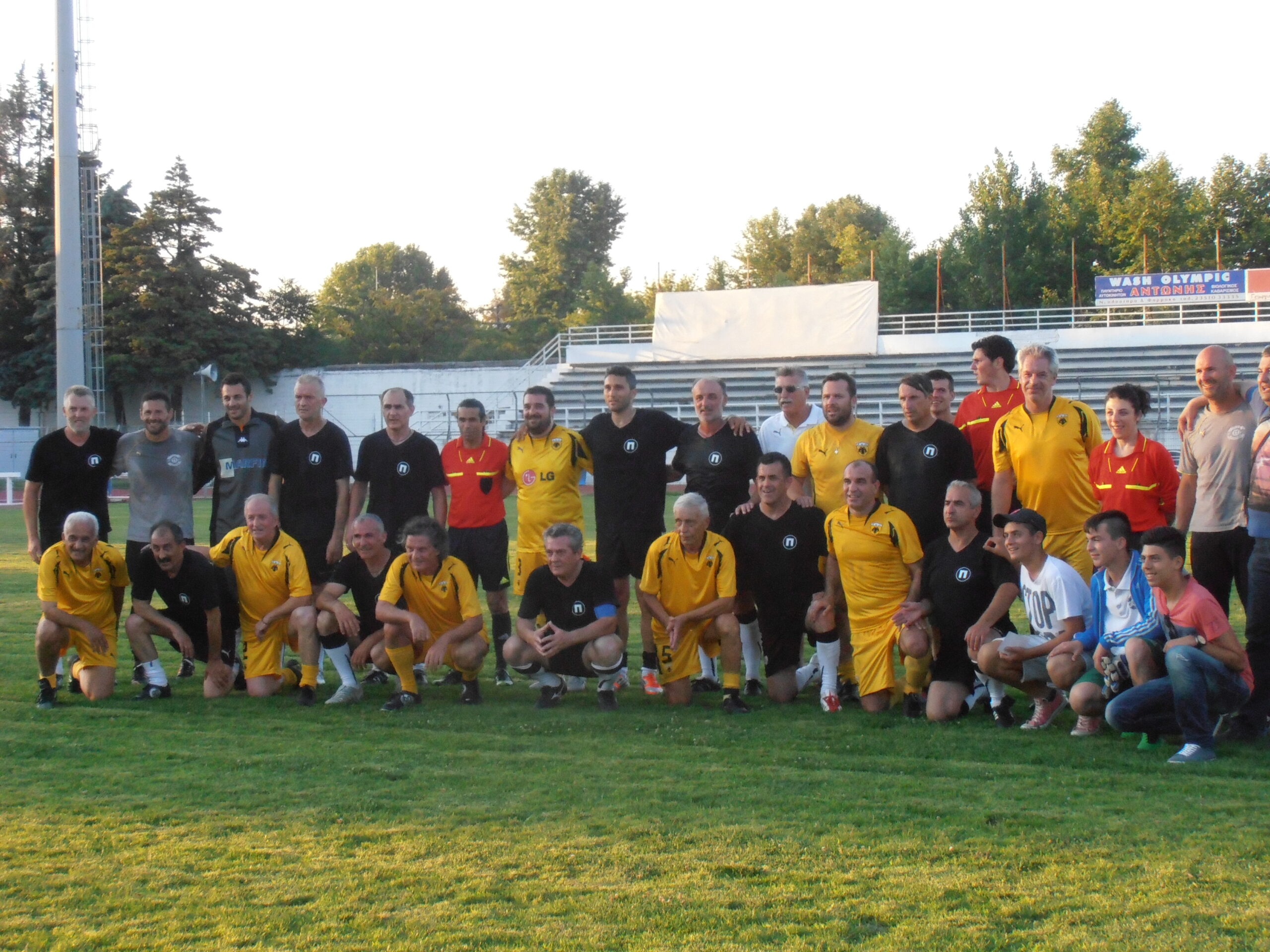 15 Ιουνίου 2013: Παλαίμαχοι Πιερικού – Παλαίμαχοι ΑΕΚ 1-2